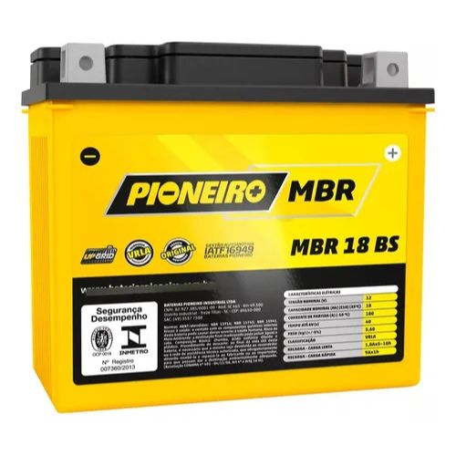 Bateria pioneiro / ytx20l-bs