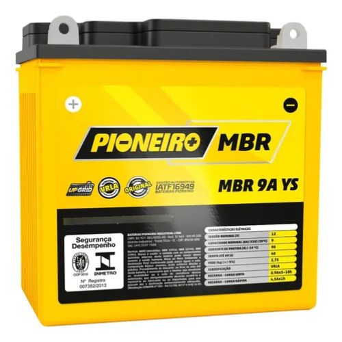 Bateria pioneito / 12n9-4  