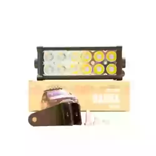 Barra de led epistar recta - barra de 12 led 36 watts - epistar (16,6 cm de largo) - carcaza de aluminio - haz de luz spot (codigo anterior: bar36epi) cantidad por caja master 40