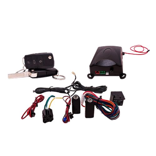 Alarma para auto -alarma con sensores volumetricos, control remoto navaja flip key y sirena ultra slim.