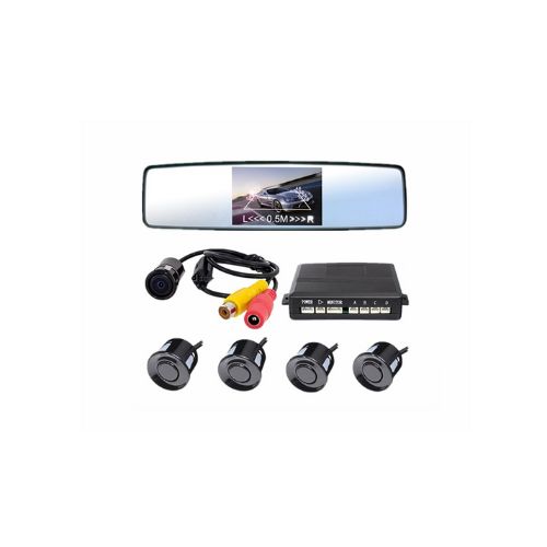 Kit de sensores de estacionamiento - negro - universal - 