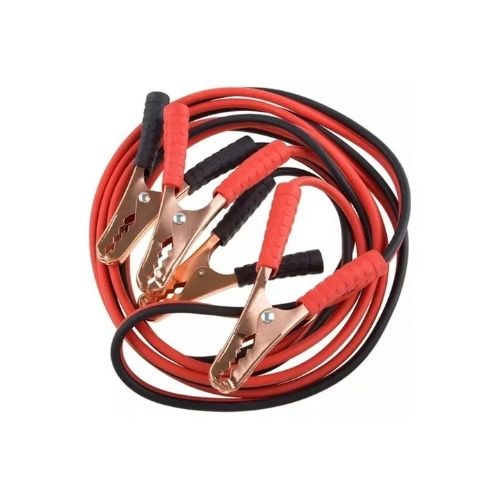 Cable puente de bateria - cable puente de bateria 2,5 metros 400 amp rojo y negro universal cantidad por caja master 20  