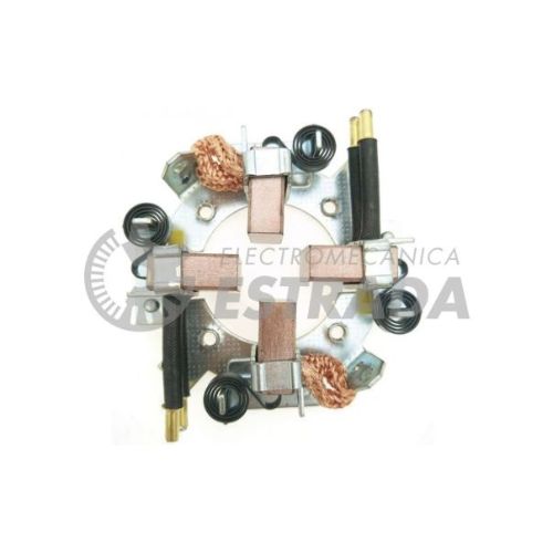 Portaescobillas de arranque - ap.: bosch m. benz 1114, 1517 (brasil 2 cables) - 12v  - t: 12v / c.e: 4 / e: 9.9x21.8x23.5 / diam. ext: 93 / diam.fij: 57  / diam. int. 1: 46  / diam. int. 2:  / sg: hor