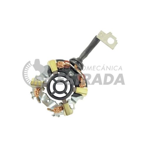 Portaescobillas de arranque - ap.: bosch chev. / citröen / fiat / ford / peugeot / vw - 12v - t: 12v / c.e: 4  / e: 5x12x11.6  / diam. ext: 70  / diam.fij: 43  / diam. int. 1: 35.8 / sg: horario  