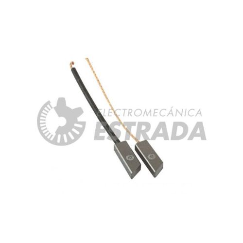 Escobillas de alternador - ap.: paris rhone - t: 12v / m:  7x5x20.7  