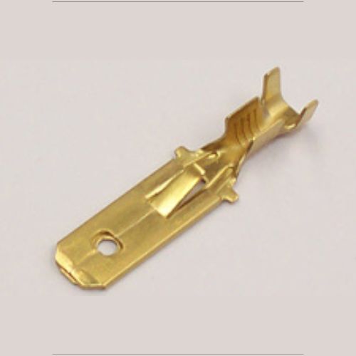 Terminal macho 6, 3x0, 8mm laton - bolsa x 100un.  