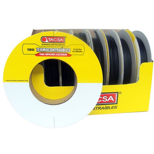Tubos termocontraÃbles 3/32